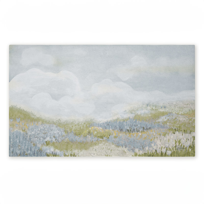 Paillasson Subtle Blue