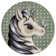 Cute Unicorn Machine Woven Pastel/Green Rug