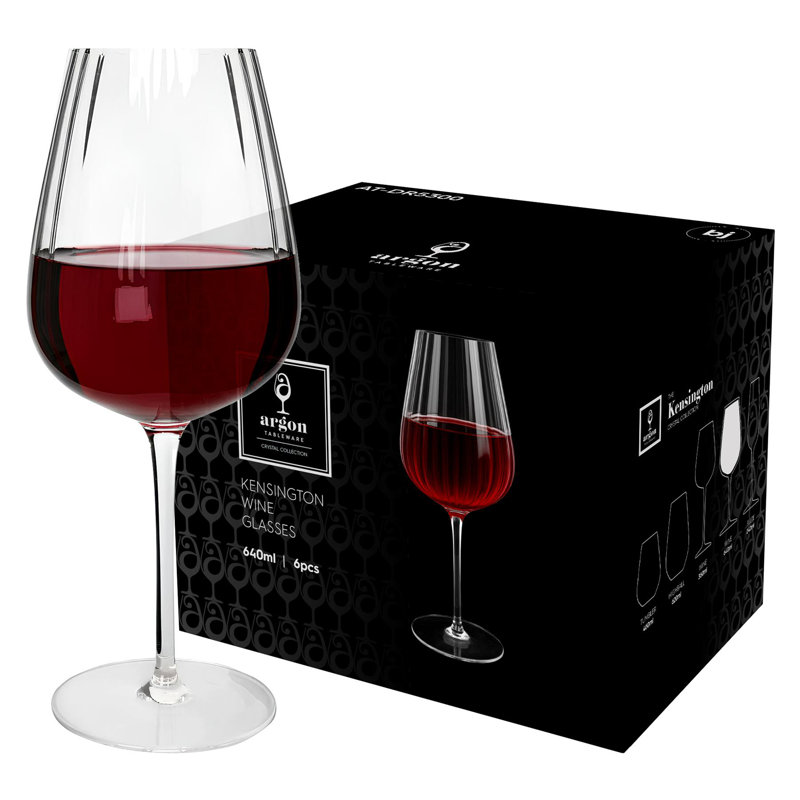 640ml Red Wine Glass, Set of 24