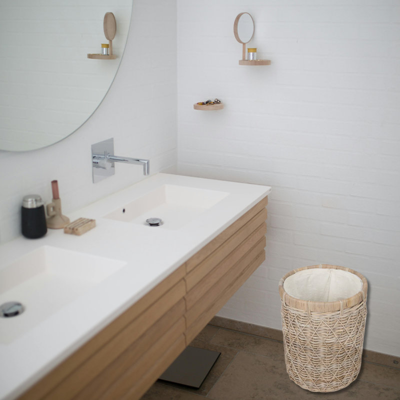 Ebern Designs Sabrenna Wicker Bin