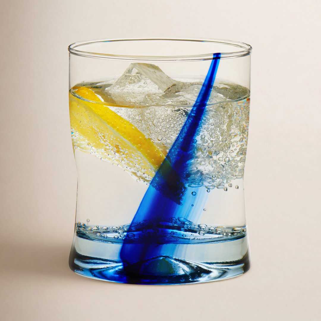 Blue Ribbon Libbey Impressions Rocks Glasses, 12.5 oz. (Set of 8) Libbey