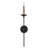 Wilder Steel Candle Wall Light