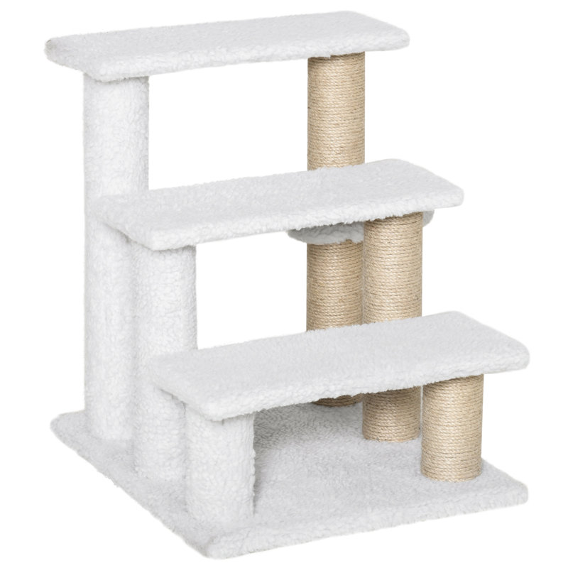 48cm H Cat Tree, White