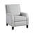 Transitional Style Push Back Reclining Chair