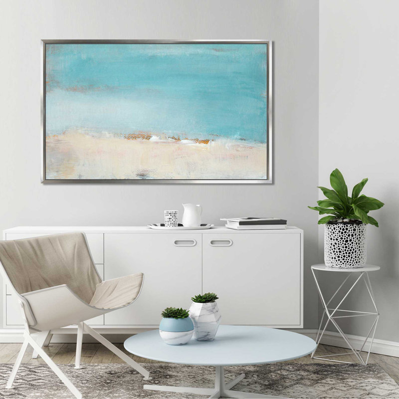 «Sea Dreams Mute», reproduction d'art sur toile encadrée, H 21,5 po x l 33,5 po x P 2 po