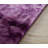 Luxury Chinchilla Faux Fur Rectangular Area Rug
