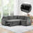 L-shaped Sectional Sofa Bed with Pull-Out Sleeper and Hidden Storage, Perfect for Modern Living Rooms and Small Spaces-83689581
