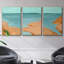 «Out On The Sandbar I», reproduction sur toile 3 pièces-91887019-91887021