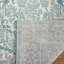 Tapis oriental ivoire et bleu clair Auriyah-1821515333