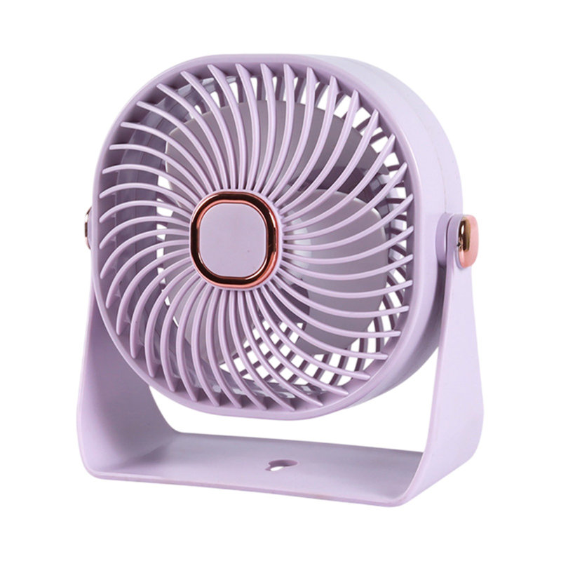 Ventilateur de bureau avec ventilateur USB, Purple