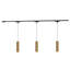 Remuda 81-in Gold dimmable LED Trilo Ceiling Kit-651574500