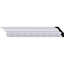 Moulure couronnée H 2 1/2 po x P 2 1/8 po x F 3 po x L 94 1/2 po