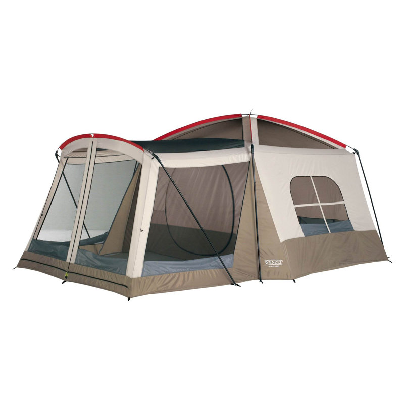 8 Person Tent, Brown