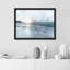 «Sunrise Duotone Blue Orange Ocean Wave Beach Shore Nautical Marine Life» sur papier-98266277-98266276