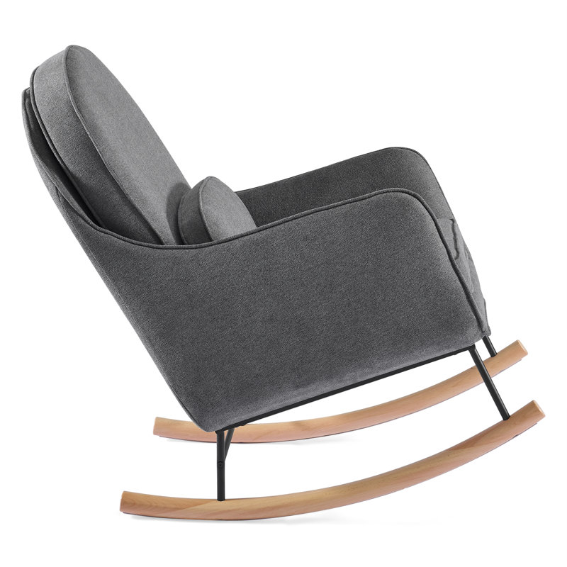 Ella Rocker, Stone Gray/Black