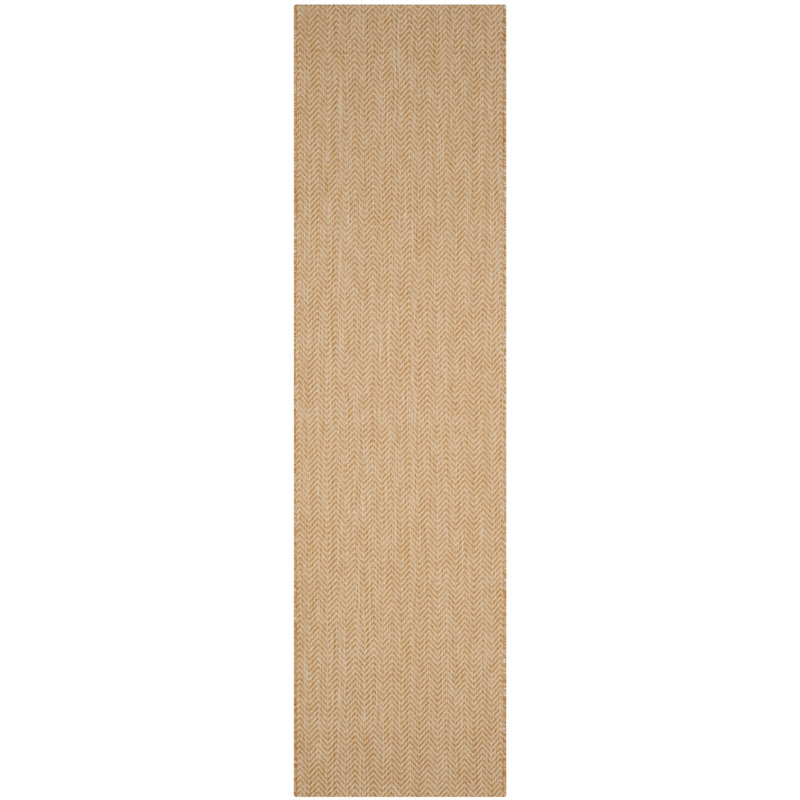 Caletha Natural/Cream Indoor/Outdoor Rug, Runner 69 x 201 cm