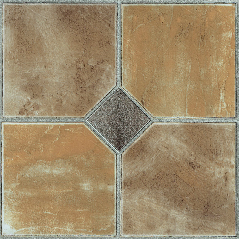 Carreau de vinyle ardoise rustique 12 po x 12 po Nexus