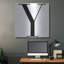 Art mural en métal «Y Is For You On White» par Mercedes Lopez-106420310
