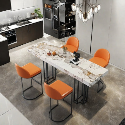 Leisure one simple bar table and chair