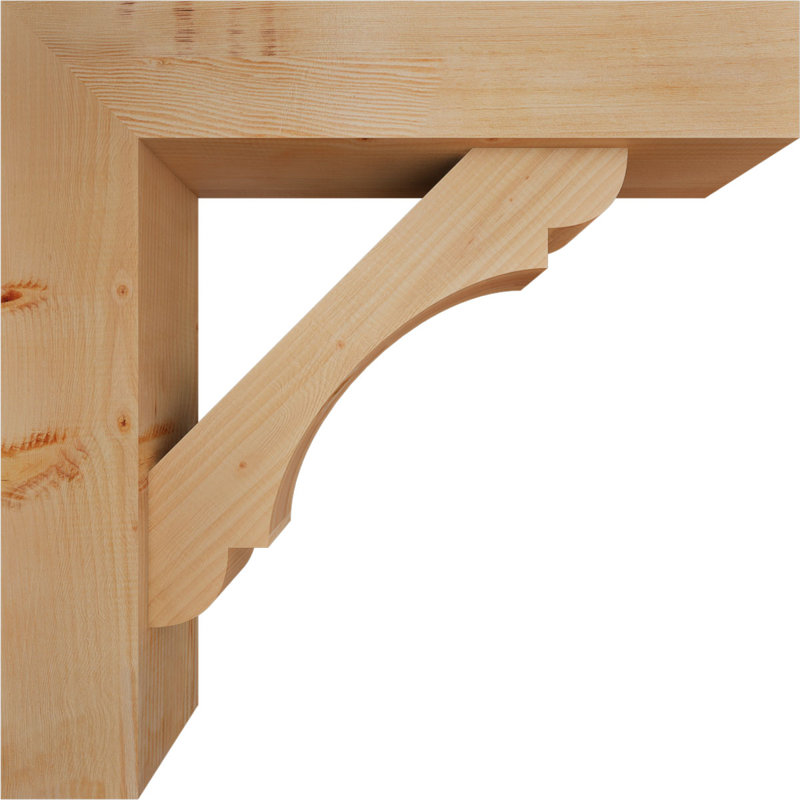 Support de bloc olympique l 7 1/2 po x P 32 po x H 32 po avec support décalé, sapin Douglas, 32 x 32