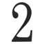 Traditionalist Surface Mount House Number-7025826
