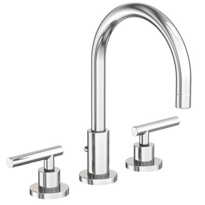 East Linear Lavatory Widespread Bathroom Faucet with Drain Assembly -  Newport Brass, 990L/26