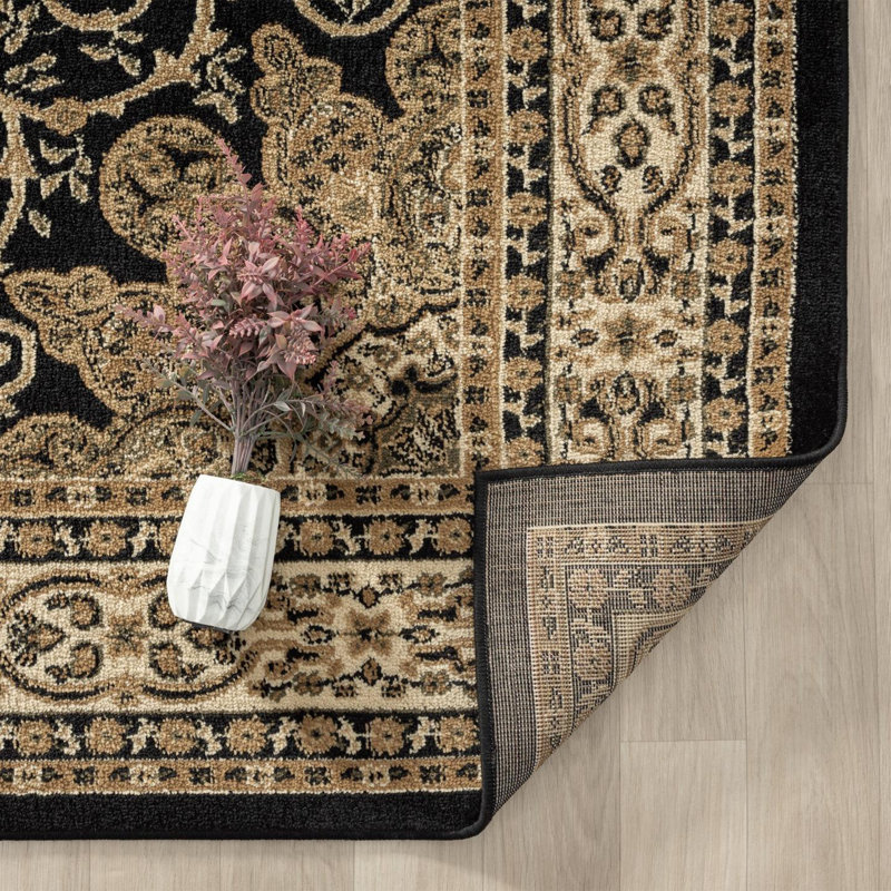Tapis à motif floral de la collection Anoush de Luxe Weavers, Rectangle 8 pi x 10 pi