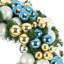 26" Holiday Evergreen Wreath With Ornaments