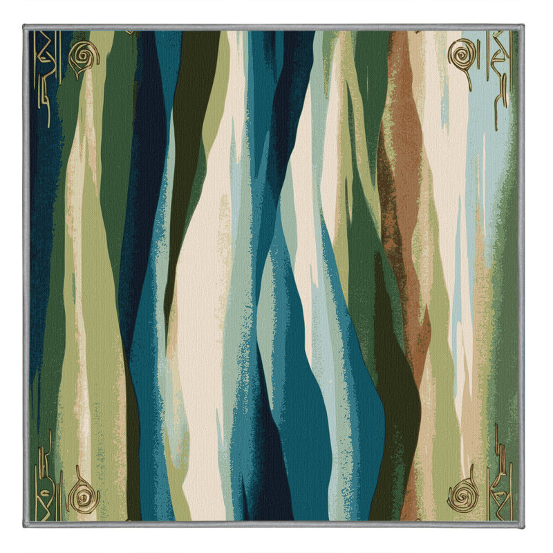 Solstice Glow Rug, Square 3'