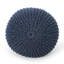 Pouf rond en coton Bordeaux, bleu marine-2060166817