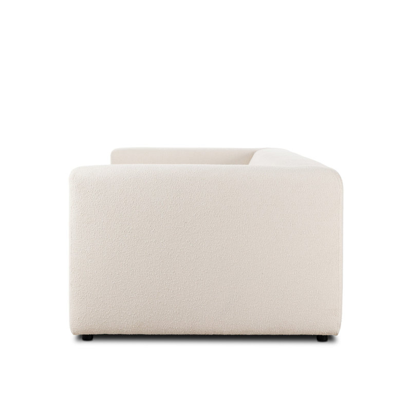 Lawndale Sofa-89"-Napa Sandstone, Fayette Cloud