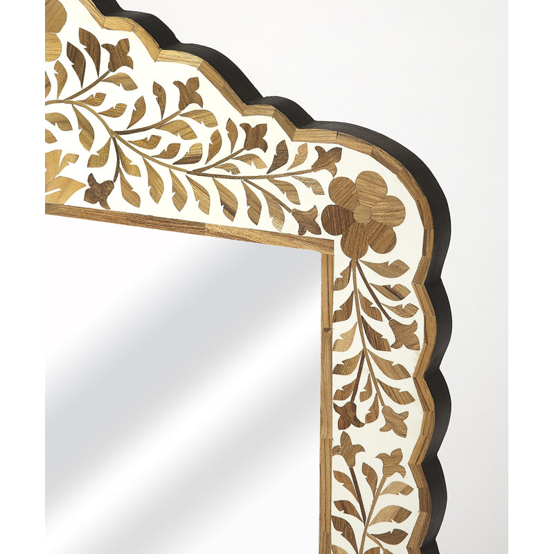 Miroir d'appoint Ren Botanic Bone, Brun