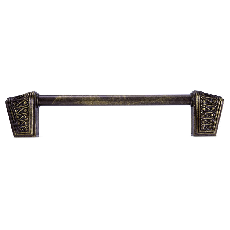 Rivoli  c.c. pull; Soft, Brass, 6"