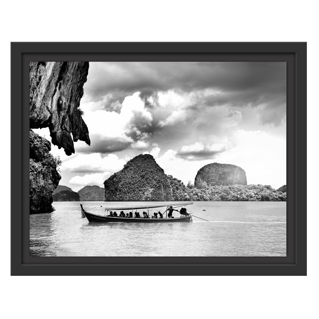 Gerahmtes Wandbild Thailand Phuket Playa Paradisiaca