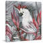 Cacatoès blanc I - reproduction sur toile-26601130
