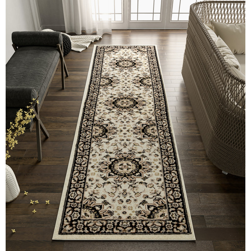 Tapis modernes Bev-26 pour le salon, Tapis de couloir 2 pi x 8 pi