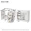 Meuble-lavabo de 36 po sans lavabo supérieur, armoire de rangement en bois massif, meuble-lavabo autoportant avec 3 tiroirs et portes à fermeture douce-1161731076-1161731077