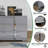 Dulane 54"W Modern Highloss 6-Drawer Chest of Drawers-105503567