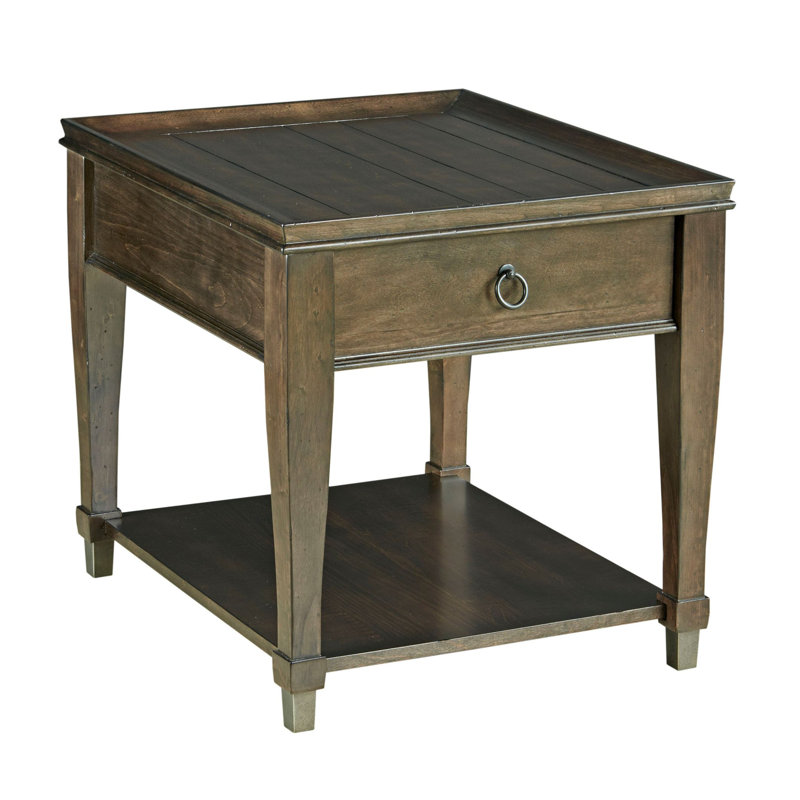 Millis End Table with Storage