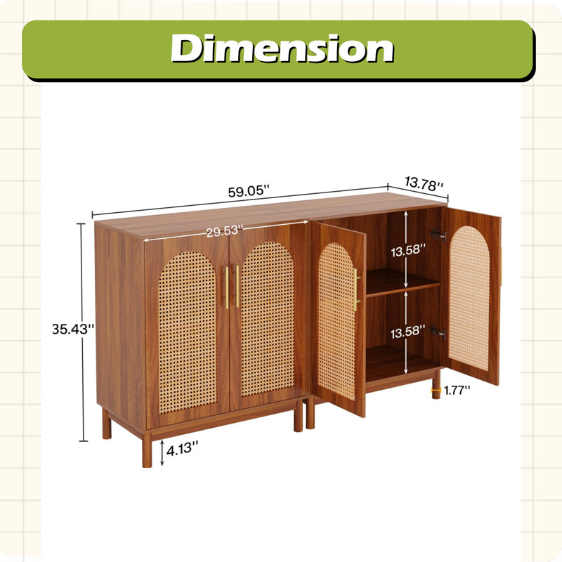 Modern Storage Cabinet,Sideboard Buffet Cabinet