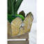 Ensemble de 3 jardinières en métal patiné, L: 22 x 16,7 x 8,3 po, M: 21 x 16,5 x 7,3 po, S: 18 x 13,5 x 7 po