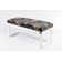 Velvet Upholstered Bench