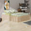 Lit plateforme avec 6 tiroirs de rangement-16188403-16188407