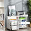 39.37'' Wide 2 -Drawer Mobile File Cabinet-1549509940