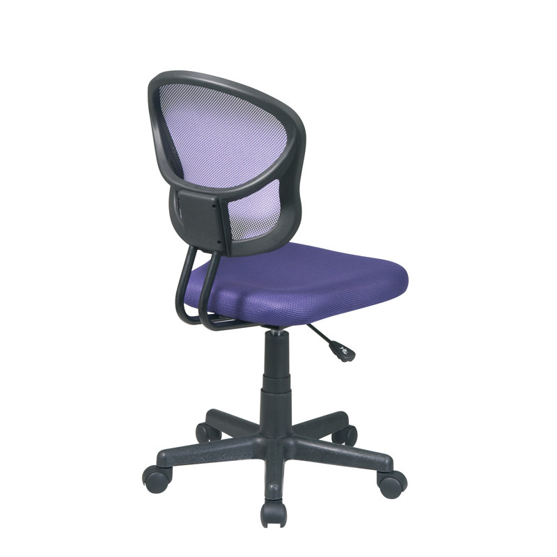 OSP Designs Mayer Task Chair, Purple