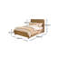 Upholstered Ottoman Lift Up Storage Bed-473722260-473722267