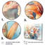 «Orange Lily Symphony I» sur toile-88542468-88542469