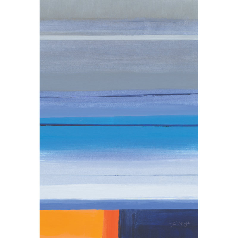 Sight Lines 1 Piece Wrapped Canvas Painting, 91cm H x 61cm W