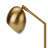Lighting, 19"H, Table Lamp, Gold Metal