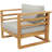 Eugeney Teak Outdoor Lounge Chair